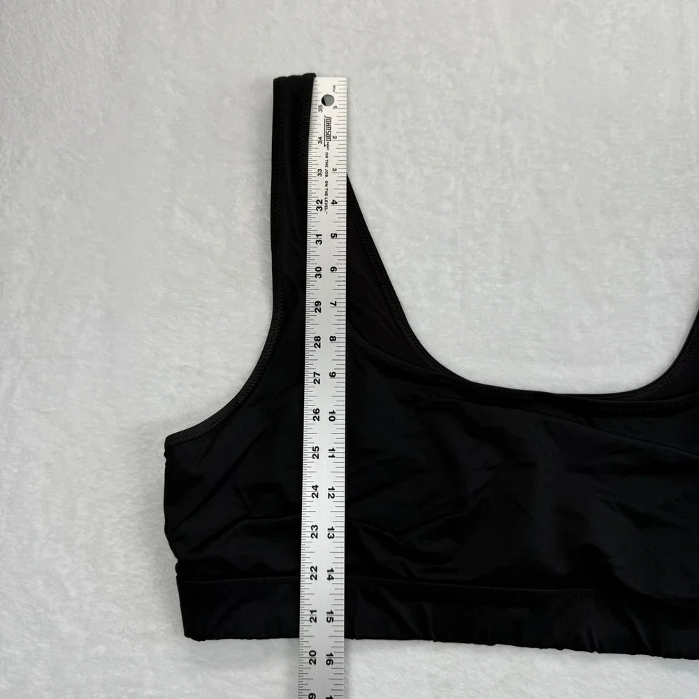 SKIMS Fits Everybody Scoop Neck‎ Bralette Comfortable Everyday Black 3X - Picture 3 of 8